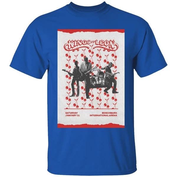 Kings Of Leon Event Tampa Fl On Jan 31 2026 Poster Shirt - Image 8