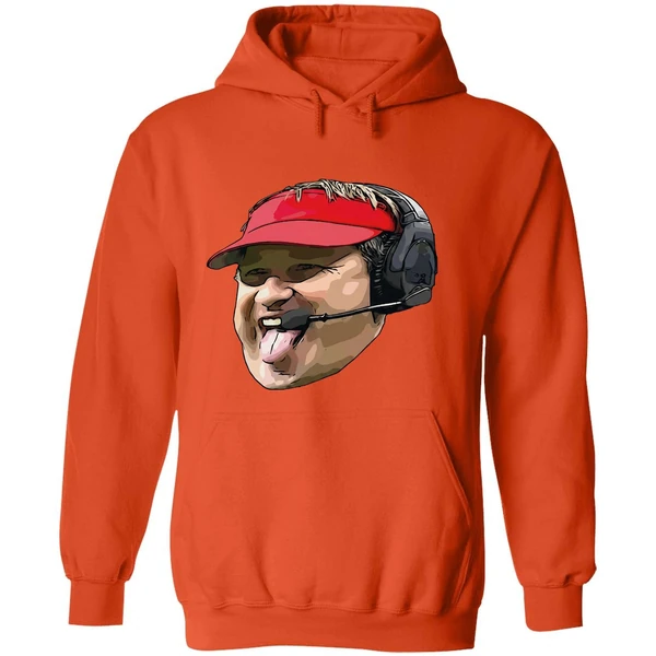 Kirby Smart Tongue Out Georgia Bulldogs Kirby Coach Hoodie - Image 6