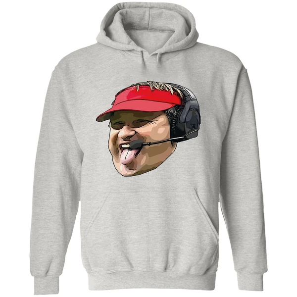 Kirby Smart Tongue Out Georgia Bulldogs Kirby Coach Hoodie - Image 9