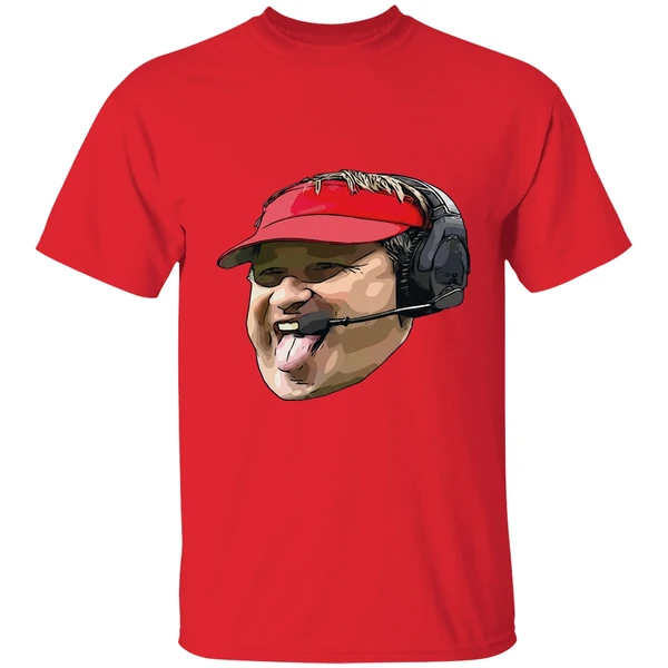 Kirby Smart Tongue Out Georgia Bulldogs Kirby Coach Shirt - Image 7