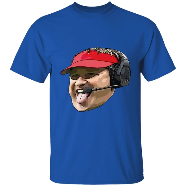 Kirby Smart Tongue Out Georgia Bulldogs Kirby Coach Shirt - Image 8