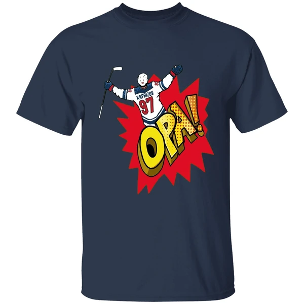 kirill kaprizov opa hockey shirt navy