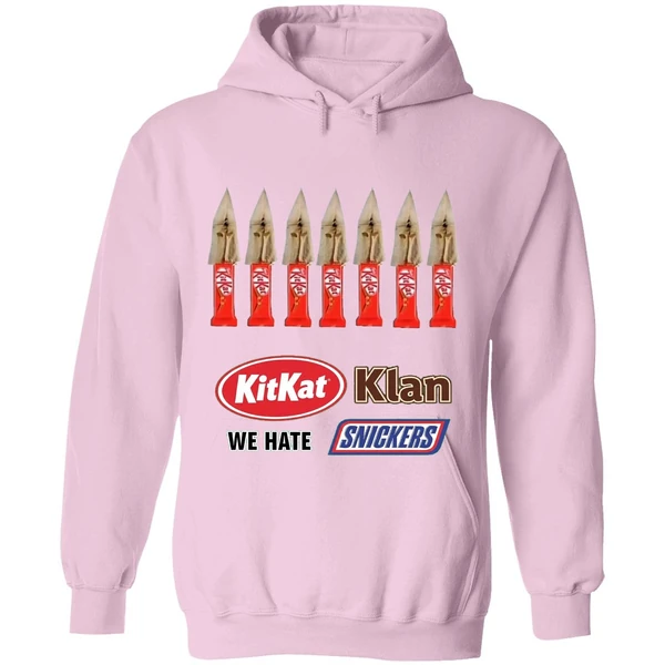 Kit Kat Klan We Hate Snickers Hoodie - Image 5