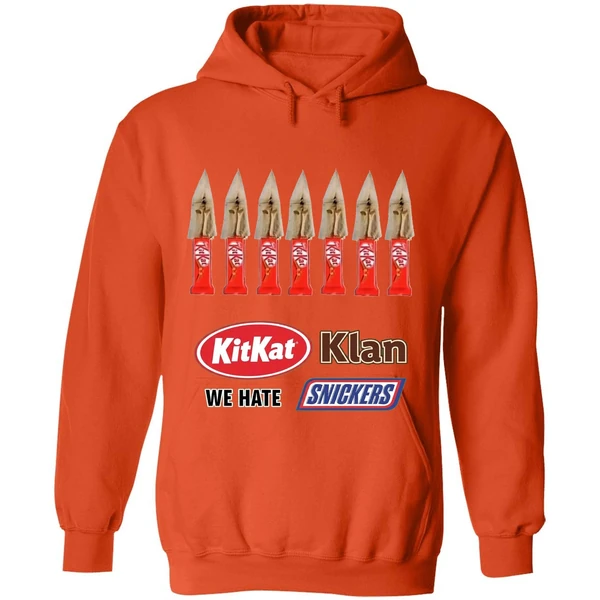 Kit Kat Klan We Hate Snickers Hoodie - Image 6