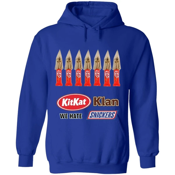 Kit Kat Klan We Hate Snickers Hoodie - Image 7