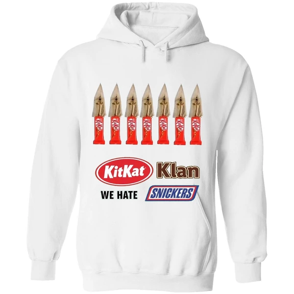 Kit Kat Klan We Hate Snickers Hoodie - Image 8