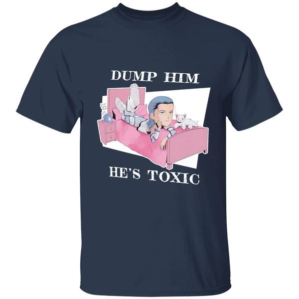 Kit Wilson Dump Him Hes Toxic Cartoon Shirt - Image 5