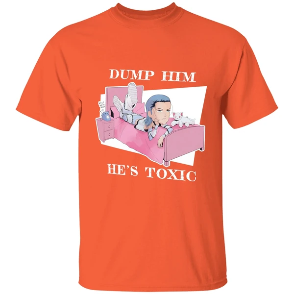 Kit Wilson Dump Him Hes Toxic Cartoon Shirt - Image 6