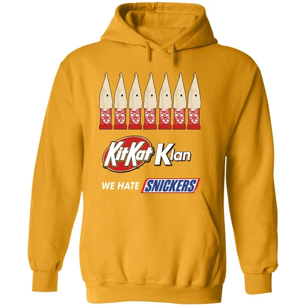 Kitkat Klan We Hate Snickers Hoodie