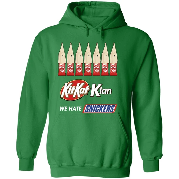 Kitkat Klan We Hate Snickers Hoodie - Image 2