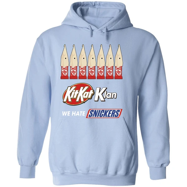 Kitkat Klan We Hate Snickers Hoodie - Image 4