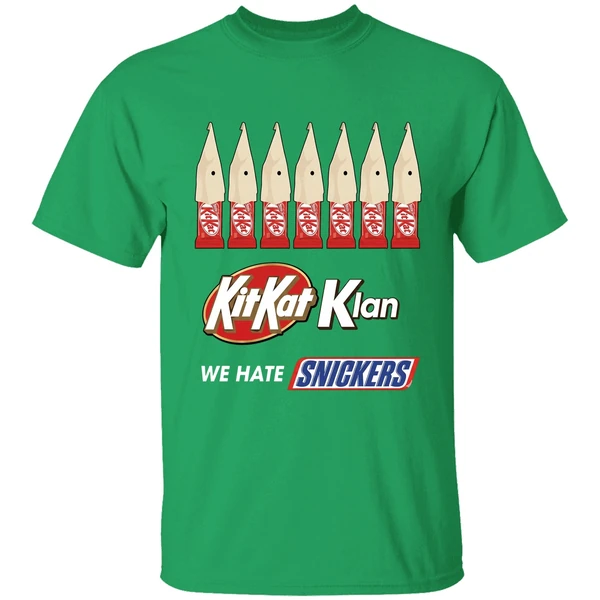 Kitkat Klan We Hate Snickers Shirt - Image 2
