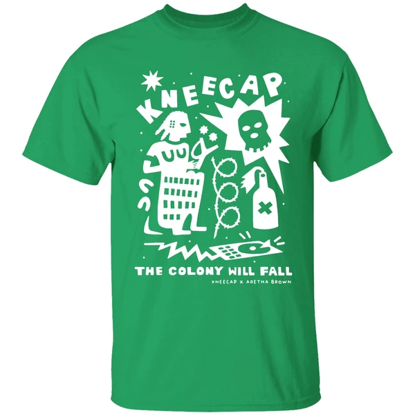 Kneecap Aretha Brown The Colony Will Fall Shirt - Image 2