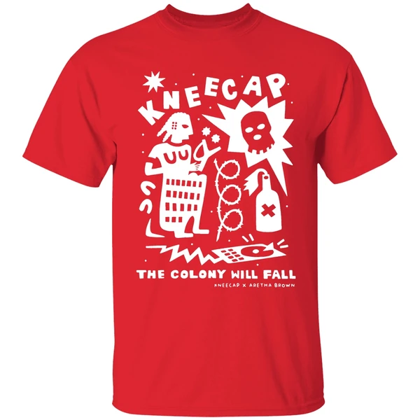 Kneecap Aretha Brown The Colony Will Fall Shirt - Image 7
