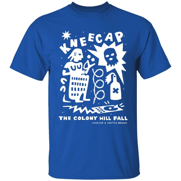 Kneecap Aretha Brown The Colony Will Fall Shirt - Image 8