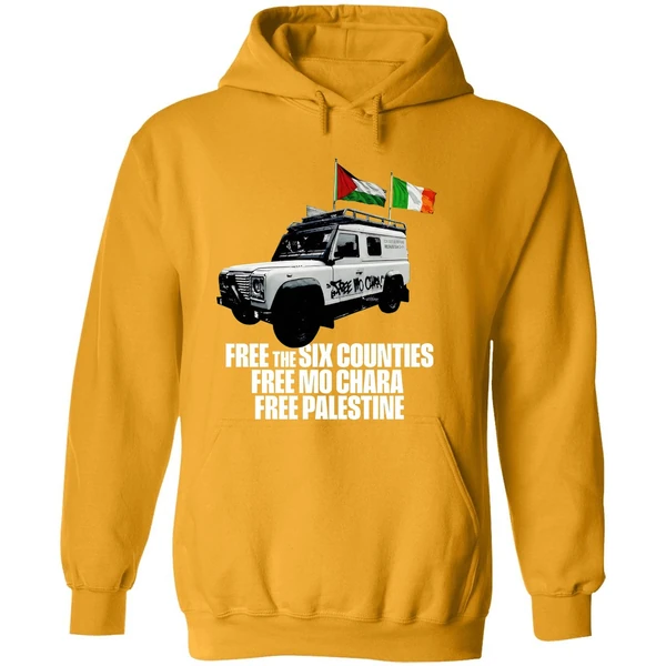 Kneecap Free The Six Counties Free Mo Chara Free Palestine Hoodie