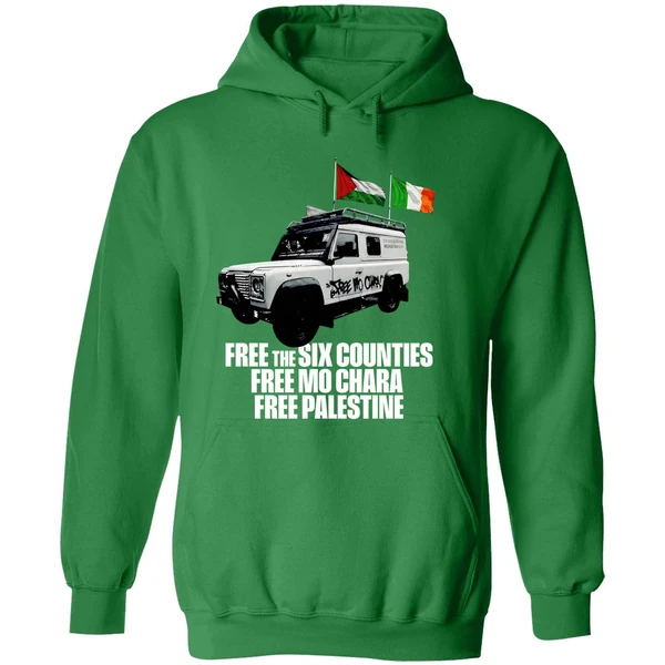 Kneecap Free The Six Counties Free Mo Chara Free Palestine Hoodie - Image 2