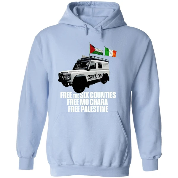 Kneecap Free The Six Counties Free Mo Chara Free Palestine Hoodie - Image 4