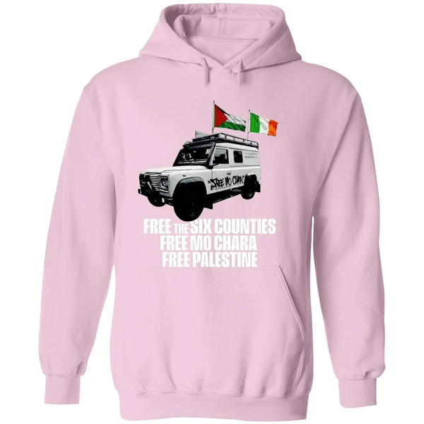 Kneecap Free The Six Counties Free Mo Chara Free Palestine Hoodie - Image 5