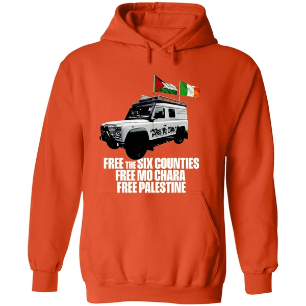 Kneecap Free The Six Counties Free Mo Chara Free Palestine Hoodie - Image 6