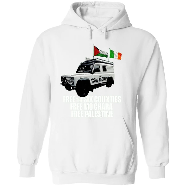 Kneecap Free The Six Counties Free Mo Chara Free Palestine Hoodie - Image 8