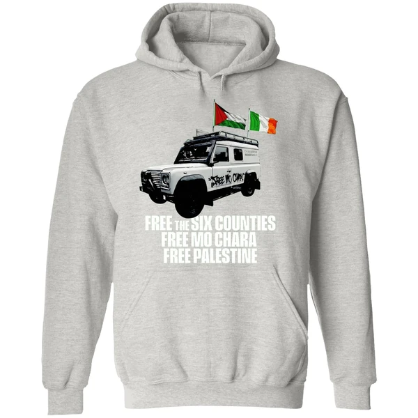 Kneecap Free The Six Counties Free Mo Chara Free Palestine Hoodie - Image 9