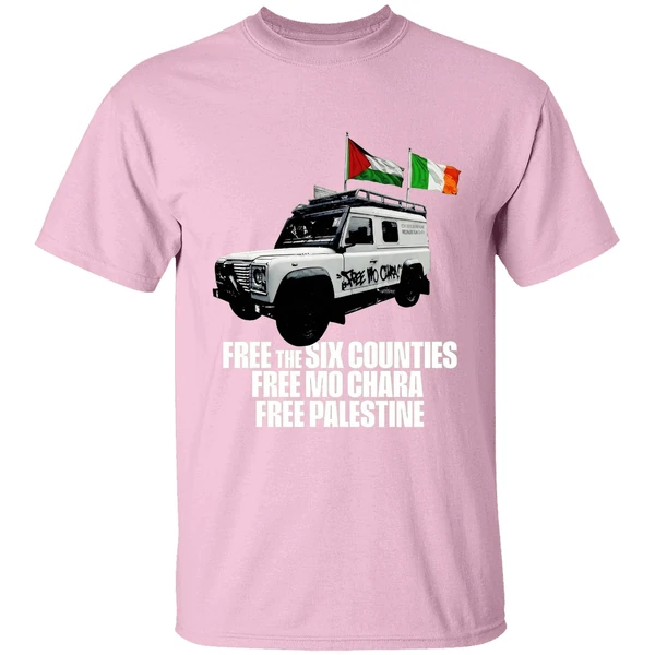 Kneecap Free The Six Counties Free Mo Chara Free Palestine Shirt - Image 2