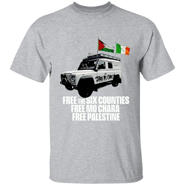 Kneecap Free The Six Counties Free Mo Chara Free Palestine Shirt - Image 6