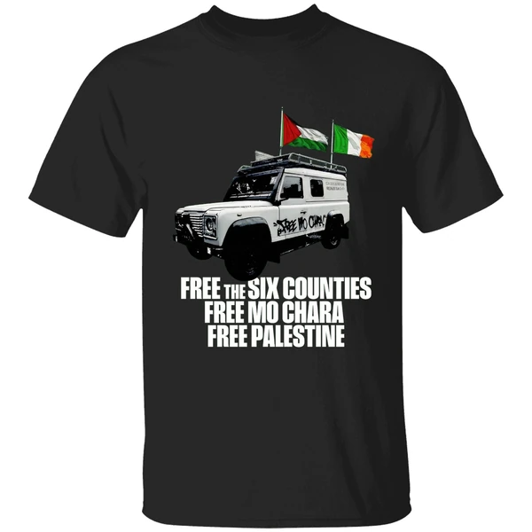 Kneecap Free The Six Counties Free Mo Chara Free Palestine Shirt - Image 7