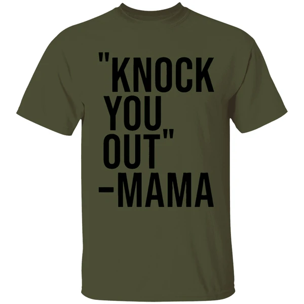 Knock You Out Mama Shirt - Image 9