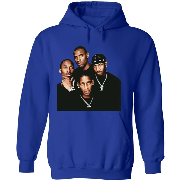 Kobe Iverson T Mac Carter Basketball Legends Art Hoodie - Image 7