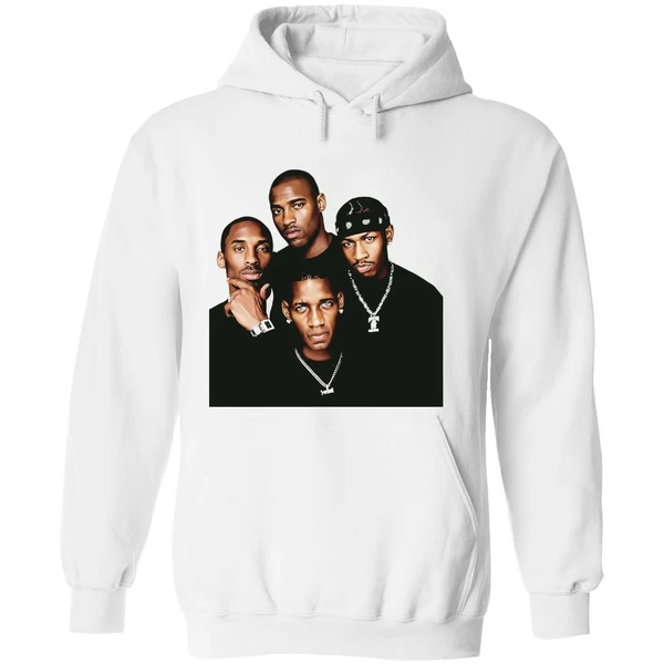 Kobe Iverson T Mac Carter Basketball Legends Art Hoodie - Image 8