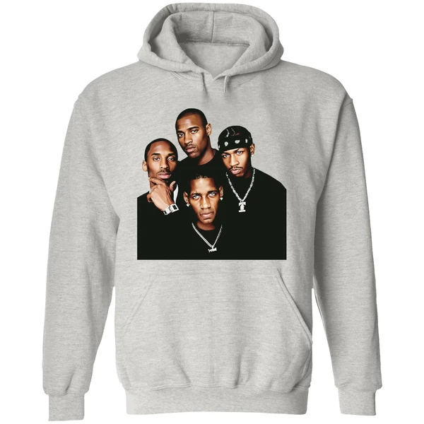 Kobe Iverson T Mac Carter Basketball Legends Art Hoodie - Image 9