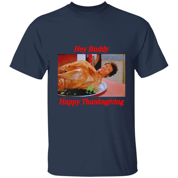 Kramer Turkey Seinfeld Tv Show Thanksgiving Shirt - Image 5