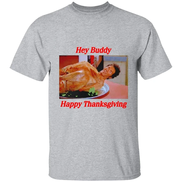 Kramer Turkey Seinfeld Tv Show Thanksgiving Shirt - Image 9