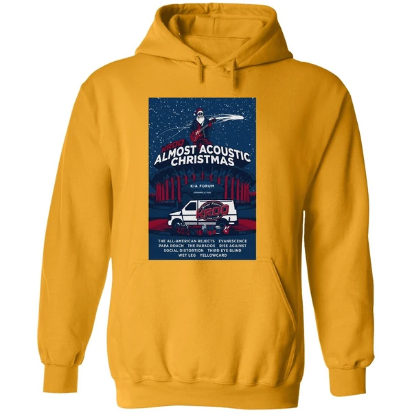 Kroq Almost Acoustic Christmas In Los Angeles Ca On Dec 13 2025 Poster Hoodie