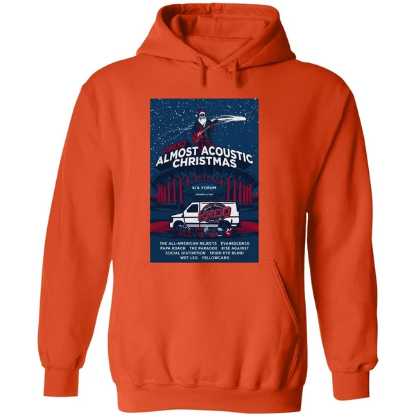 Kroq Almost Acoustic Christmas In Los Angeles Ca On Dec 13 2025 Poster Hoodie - Image 6