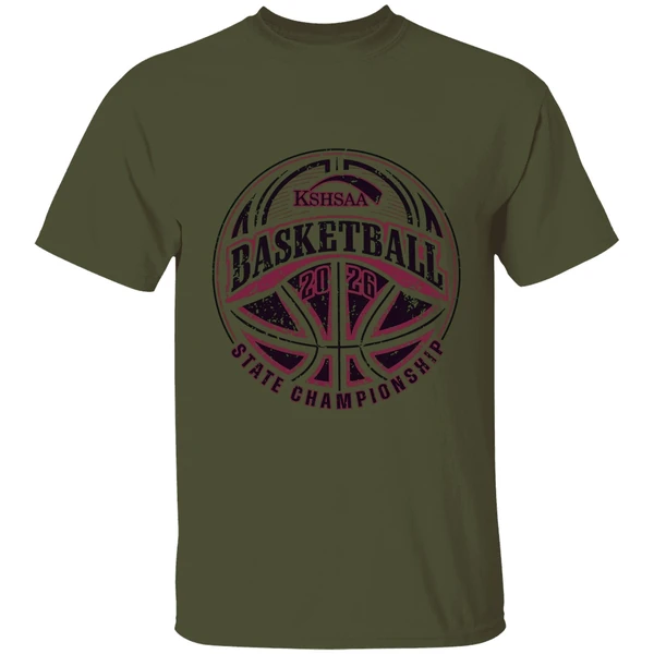 Kshsaa 2026 Basketball State Championship Logo Shirt - Image 9