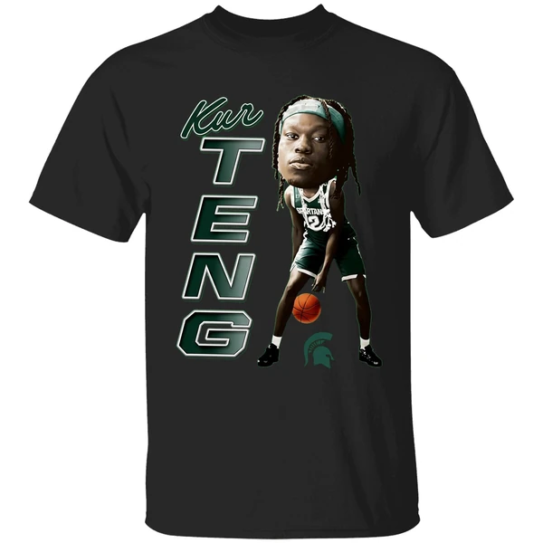 Kur Teng Michigan State Spartans Ncaa Caricature Shirt