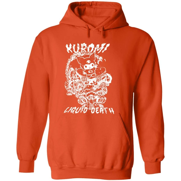 Kuromi Liquid Death Tonal Logo Hoodie - Image 6