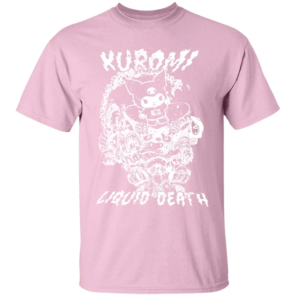 Kuromi Liquid Death Tonal Logo Shirt - Image 3