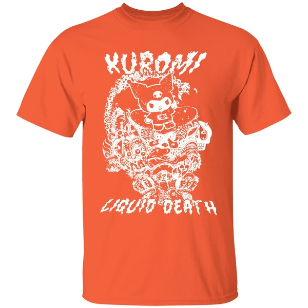 Kuromi Liquid Death Tonal Logo Shirt - Image 6