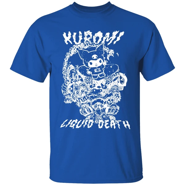 Kuromi Liquid Death Tonal Logo Shirt - Image 8