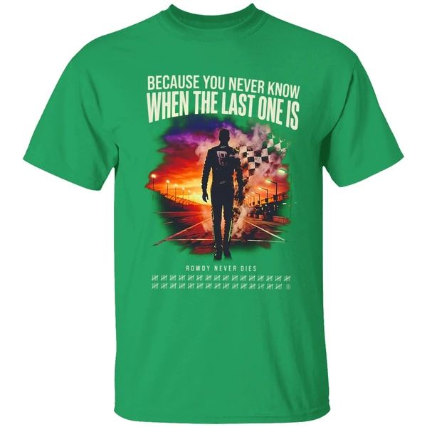 Kyle Busch Because You Never Know When The Last One Is Shirt - Image 2