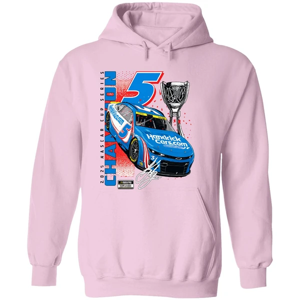 Kyle Larson Hendrick Motorsports Team 2025 Nascar Cup Series Champion Car Hoodie - Image 5