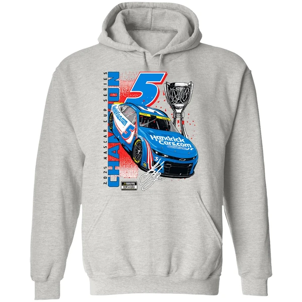 Kyle Larson Hendrick Motorsports Team 2025 Nascar Cup Series Champion Car Hoodie - Image 9