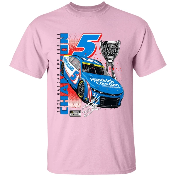 Kyle Larson Hendrick Motorsports Team 2025 Nascar Cup Series Champion Car Shirt Kyle Larson Hendrick Motorsports Team 2025 Nascar Cup Series Champion Car Shirt