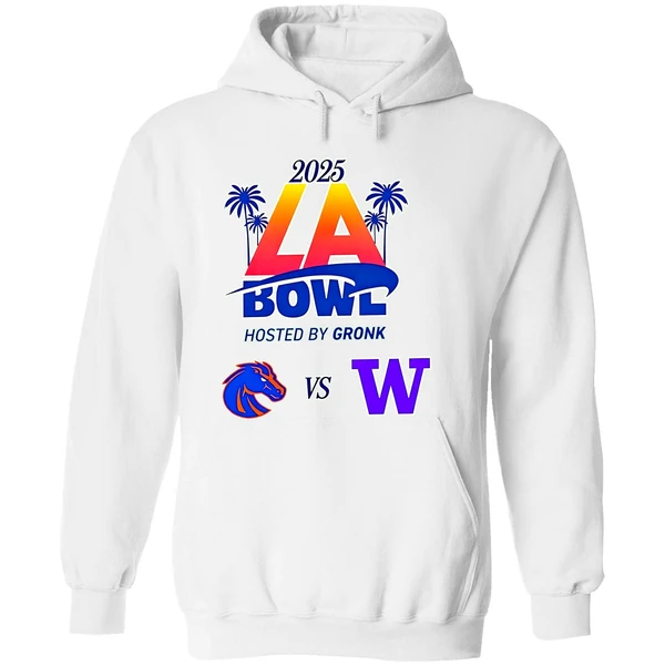 La Bowl 2025 Boise State Vs Washington Hoodie - Image 8