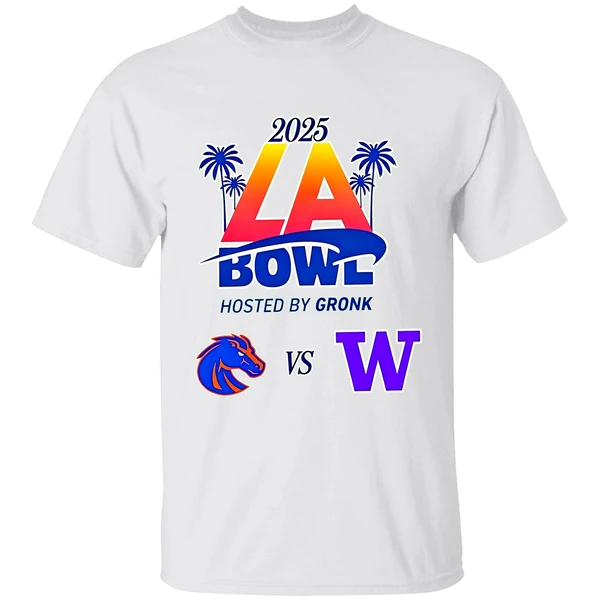 La Bowl 2025 Boise State Vs Washington Shirt