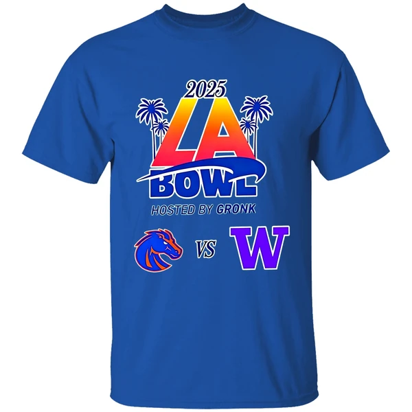 La Bowl 2025 Boise State Vs Washington Shirt - Image 5